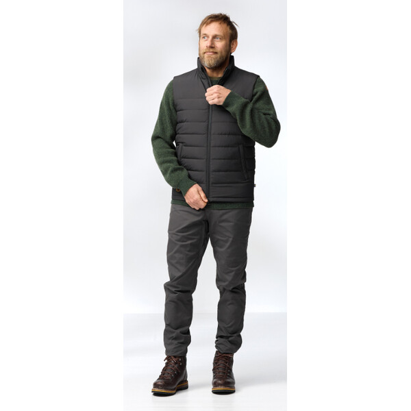 Fjällräven Colete Greenland Down Liner M, 550 Preto, S