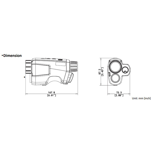 HIKMICRO Aparelho de visão noturna Gryphon GH35L