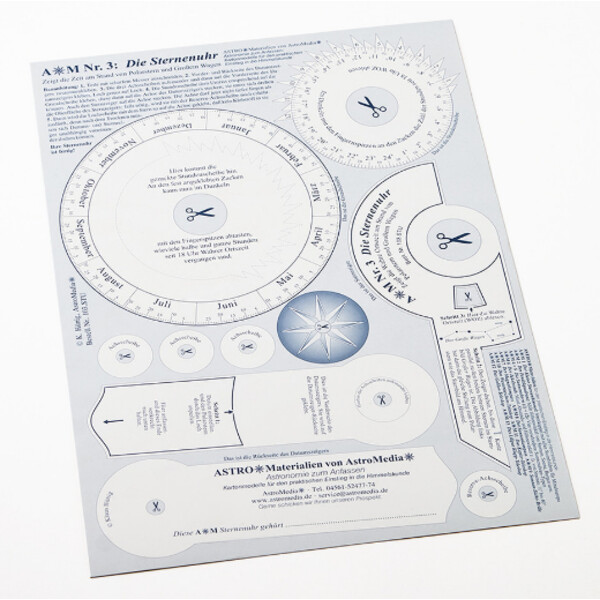 AstroMedia Kit sortimento O relógio estelar