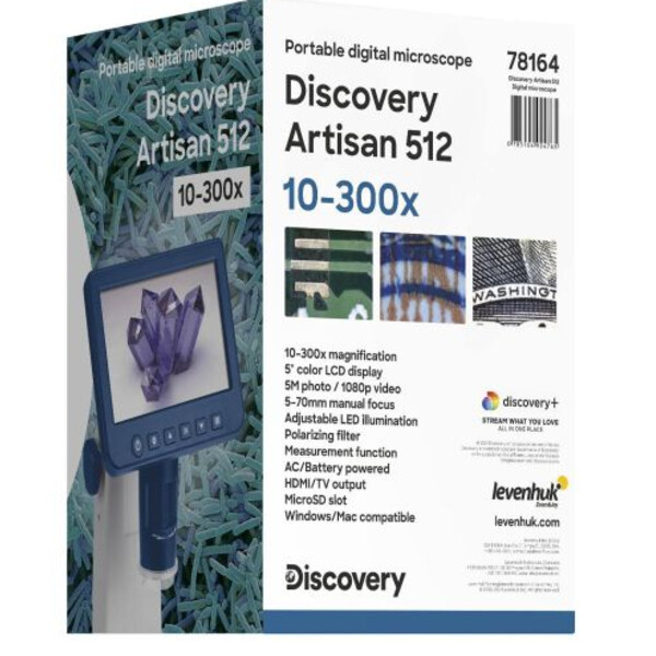 Discovery Microscópio Artisan 512 Digital