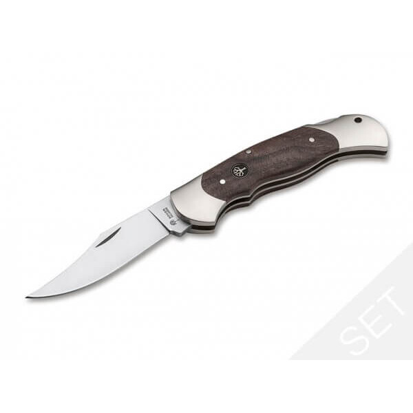 Böker Faca Conjunto Optima Walnut II