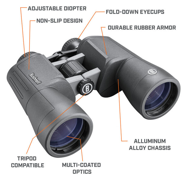 Bushnell Binóculo Powerview 2.0 20x50 Alumínio, MC