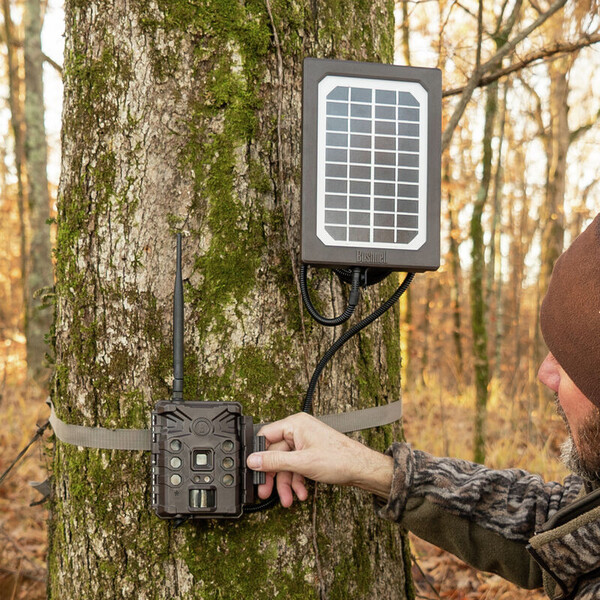 Bushnell Painel solar bronzeado Universal, caixa