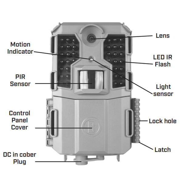 Bushnell Câmera foto selvagem 20MP Prime L20 Tan Low Glow, Caixa 5L
