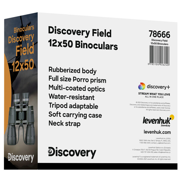Discovery Binóculo 12x50 Field