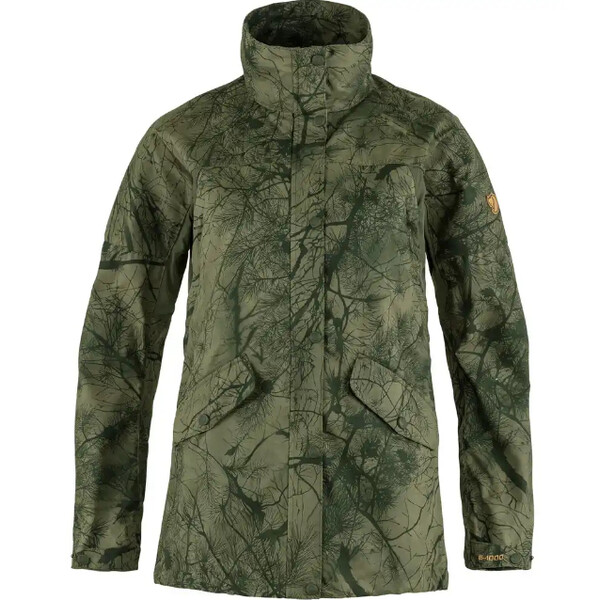 Fjällräven Casaco Forest Hybrid W, 626-625 Verde Camo-Verde Laurissilva, L