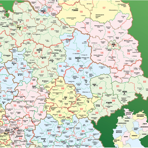 Kastanea Deutschland mit Gebietsplaner