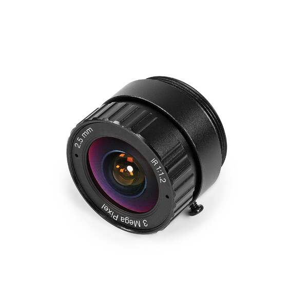 Omegon CS-Mount Objektiv 2,5mm f/1,2