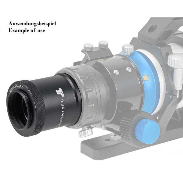 TS Optics Refrator apocromático AP 80/480 CF-APO f/6 FPL55 Triplet OTA