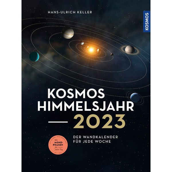 Kosmos Verlag Calendário Himmelsjahr 2023
