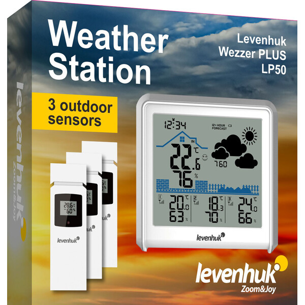 Levenhuk Estação meteorológica Wezzer PLUS LP50
