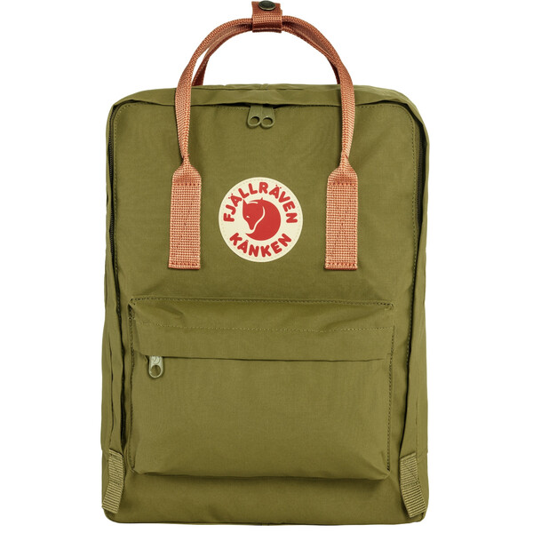 Fjällräven Mochila Kånken 631-241 Folhagem Verde-Pêssego Areia