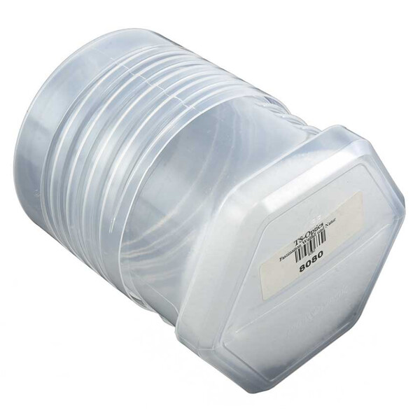 TS Optics Recipiente para ocular / pacote de torção 80 mm de diâmetro, altura 50-100 mm