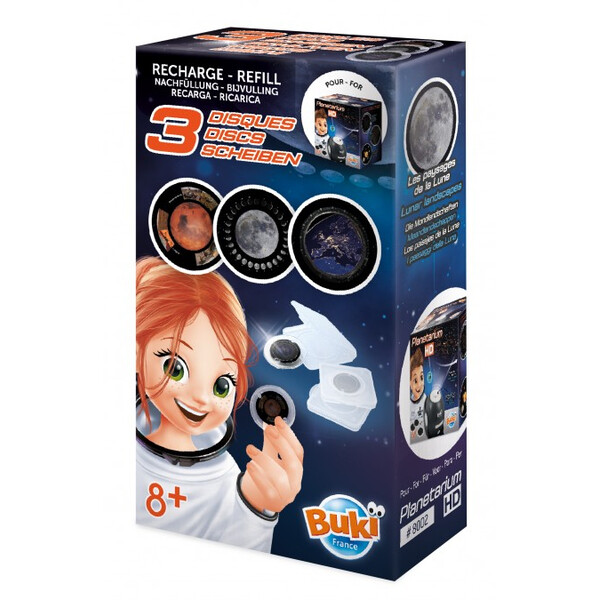 Buki Conjunto de diapositivos para Planetário HD