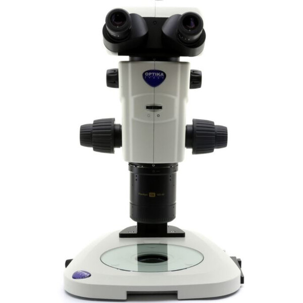 Optika Microscópio estéreo zoom SZR-180, trino, CMO, l.d. 60mm, 10x/23, 7.5x-135x, LED, paragem por clique