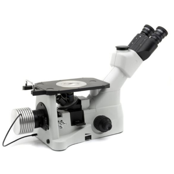 Optika Microscópio invertido IM-3METLD, trino, inverso, 10x22mm, LED 18W,
