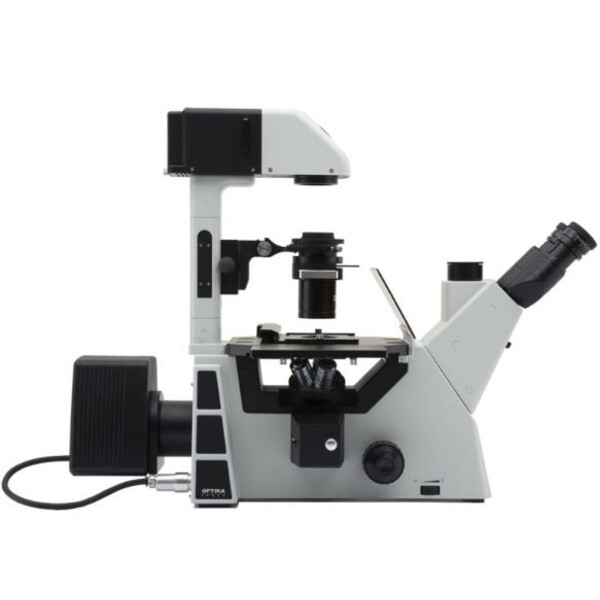 Optika Microscópio invertido IM-3METLD, trino, invers, 10x22mm, LED 18W,