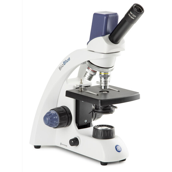 Euromex Microscópio BioBlue, BB.4205, Digital, mono, DIN, 40x - 400x, 10x/18, LED, 1W