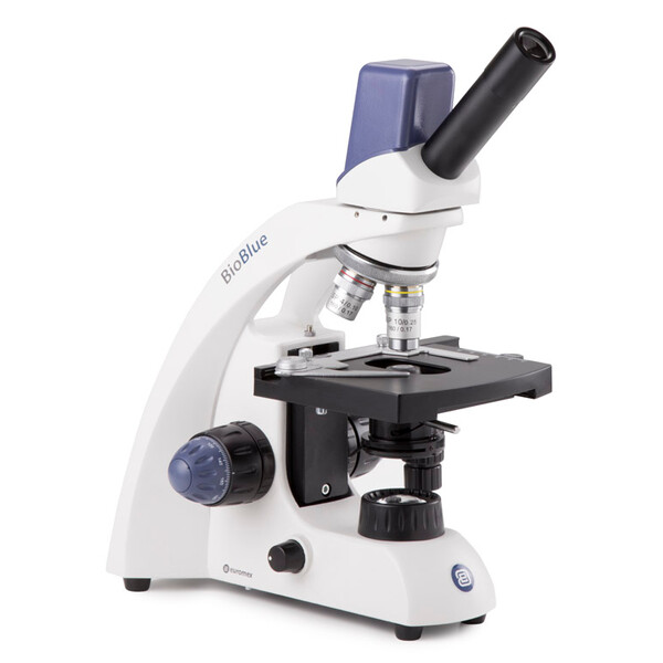 Euromex Microscópio BioBlue, BB.4245, Digital, mono, DIN, 40x - 600x, LED, 1W
