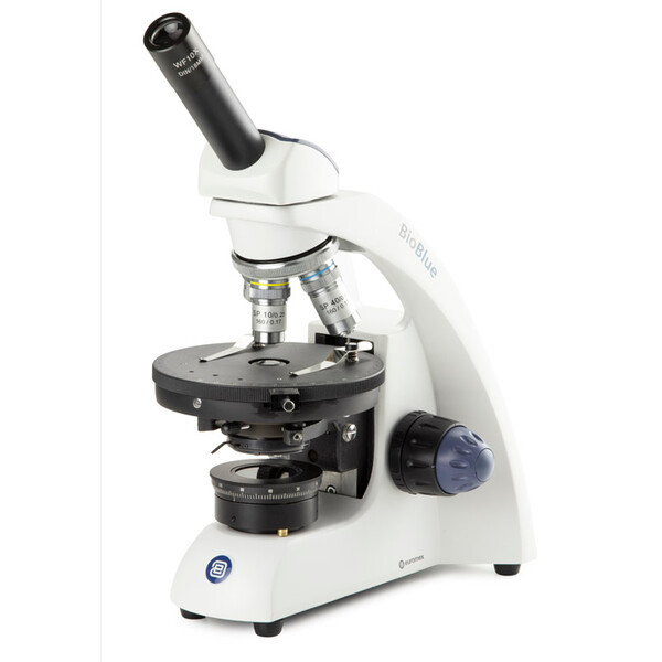 Euromex Microscópio Mikroskop BioBlue, BB.4220-P-HLED, mono, DIN, 40x-400x, 10x/18, LED, 1W
