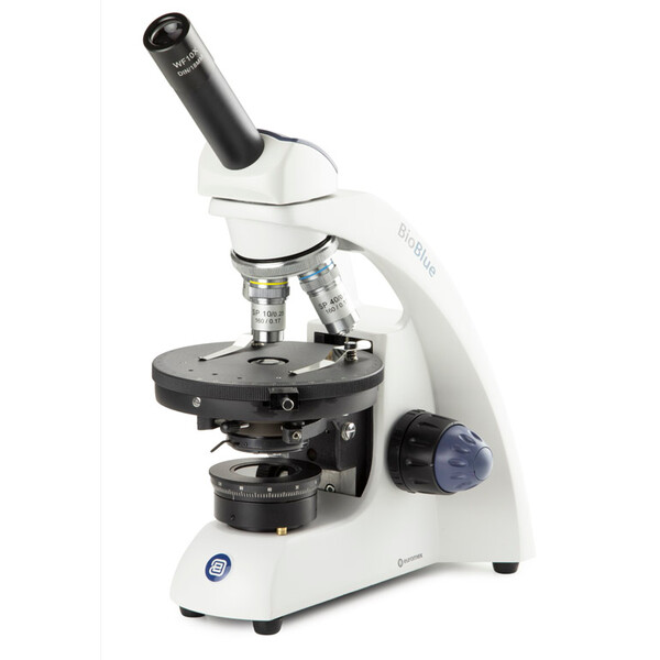 Euromex Microscópio BioBlue, BB.4220-P-HLED, mono, DIN, 40x-400x, 10x/18, LED, 1W