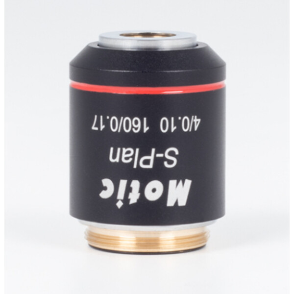 Motic objetivo Objetiva S-Plan SP4X/0.10 (AA=17.9mm)