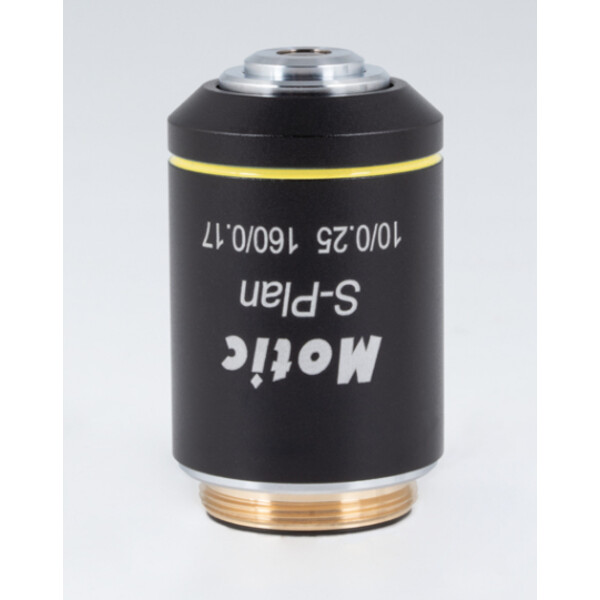 Motic objetivo Objetiva S-Plan SP10X/0.25 (WD=5.3mm)