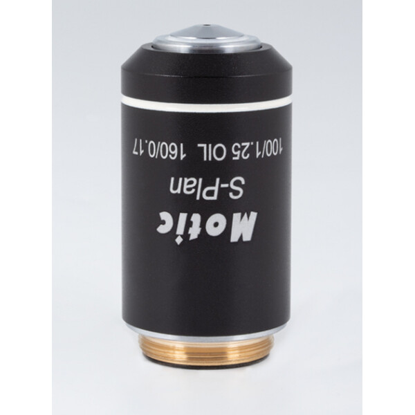 Motic objetivo Objetiva S-Plan SP100X/1.25/S-Oil (AA=0.165mm)