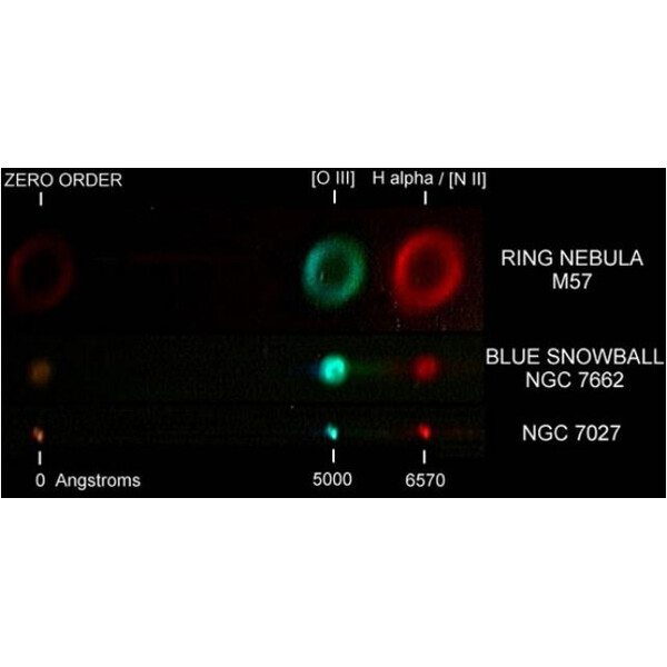 Shelyak Espectroscópio Star Analyser SA100