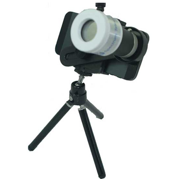 Spectrum Telescope Kit telescópio para telemóvel com Filtros solares