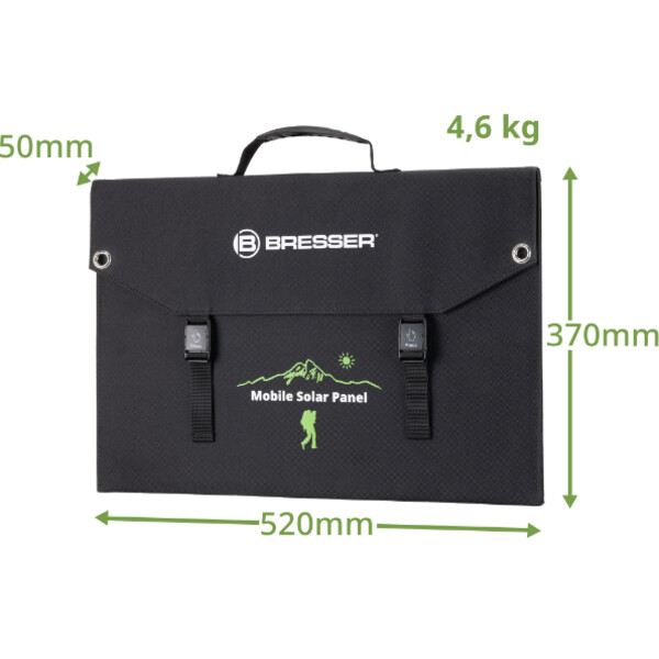 Bresser Carregador solar Mobile de 120 Watt