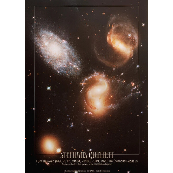 AstroMedia Poster O quinteto de Stephan