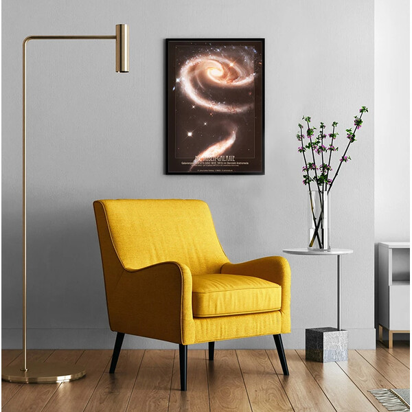 AstroMedia Poster Galáxia Rosa Arp 273