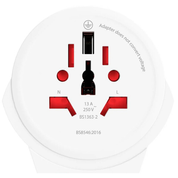 Skross Adaptador de viagem Mundo para a Europe USB 1.0