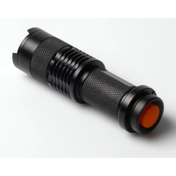 AstroMedia Lanterna para astronomia Lâmpada de zoom de luz negra