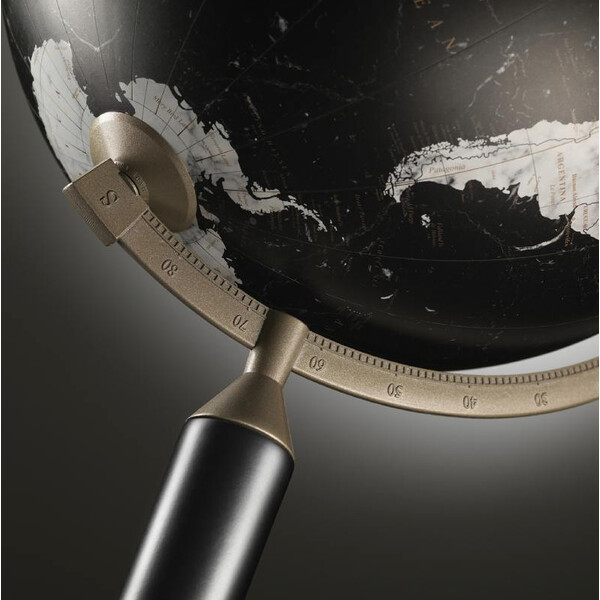 Zoffoli living Globo com pedestal Vasco da Gama All Black 40cm