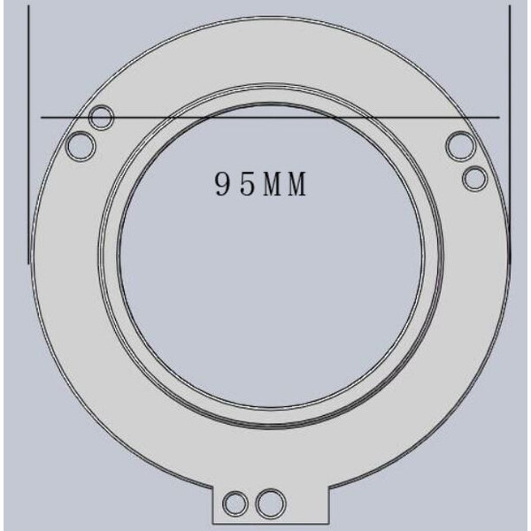 Artesky Adaptadores Skywatcher para UltraLight V3 OAZ de 2".
