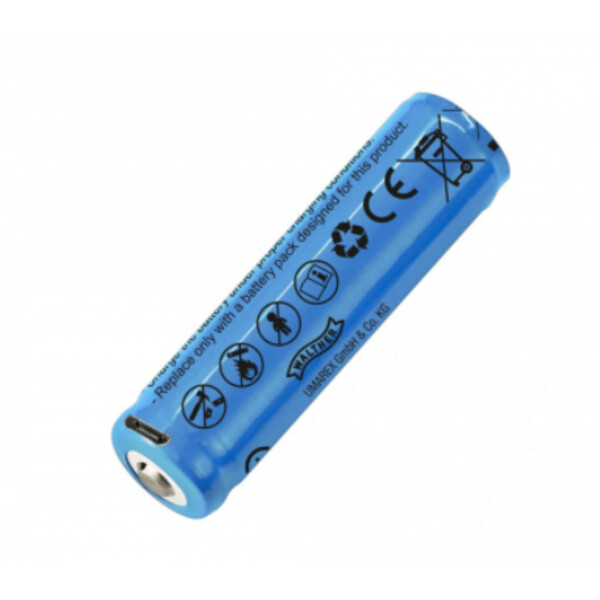 Walther Bateria de Li-Ion de 2600 mAh com tomada de carregamento Micro-USB