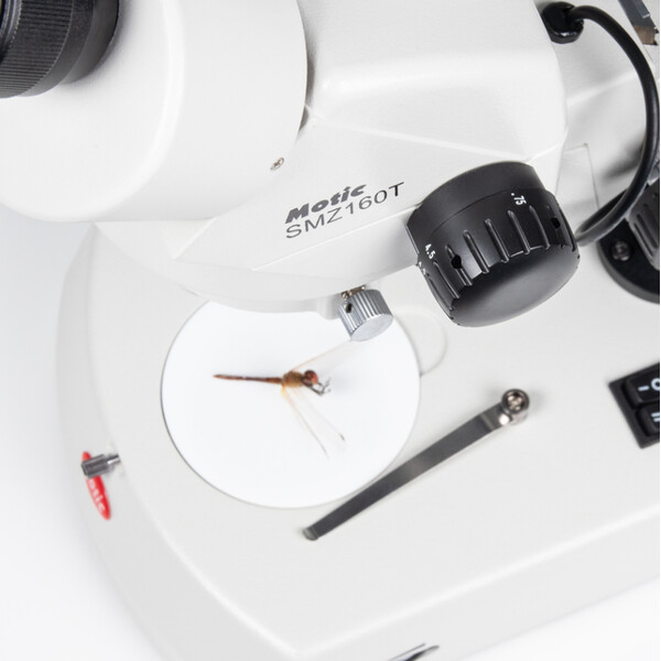Motic Microscópio Stereo Zoom SMZ-160, LED, 0,75x-4,5x