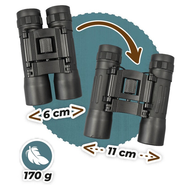 Buki Binóculos para crianças 10x25 Expert