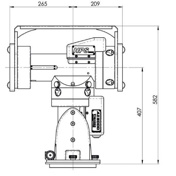 10 Micron Montagem AZ 2000 HPS Combi DT