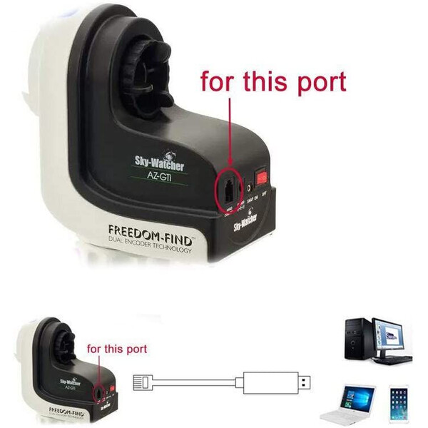Ikarus Technologies Cabo USB do suporte (AZ-GTi)