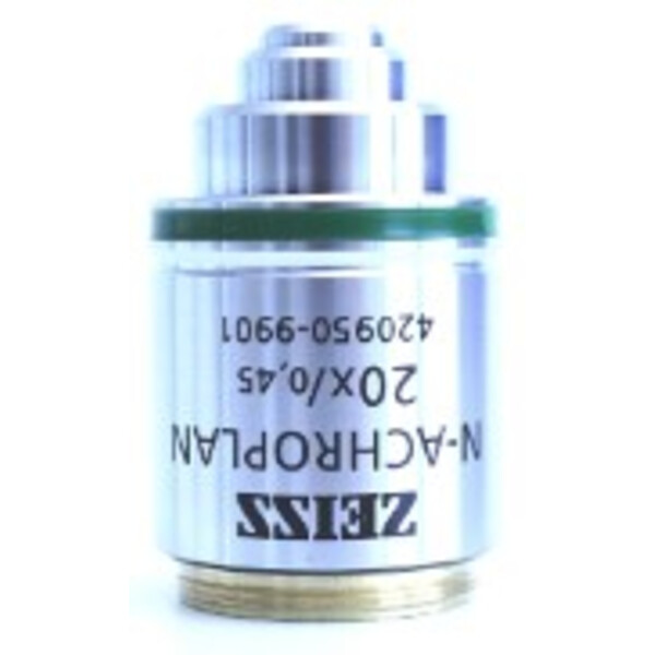 ZEISS objetivo Objetiva, N-Achroplan, 20x/0.45 M27, w.d.=0.63mm