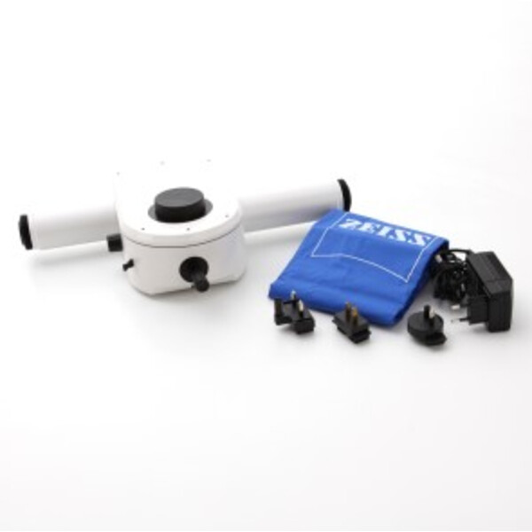 ZEISS Peça central para multidiscussão, para suporte de tubos à esquerda e à direita