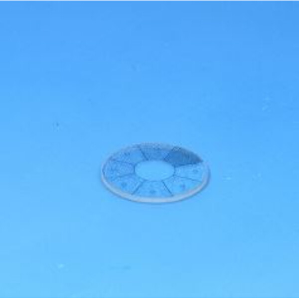 ZEISS Placa de comparação de microestruturas Grãos simples (I), d=26 mm