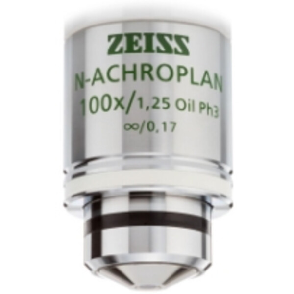 ZEISS objetivo Objektiv N-Achroplan 100x/1,25 Oil Ph3 wd=0,29mm