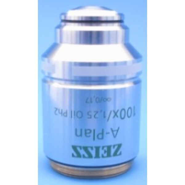 ZEISS objetivo Objetiva A-Plan 100x/1.25 Oil Ph2 wd=0.22mm