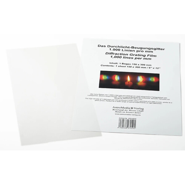 AstroMedia Kit sortimento Durchlicht-Beugungsgitter