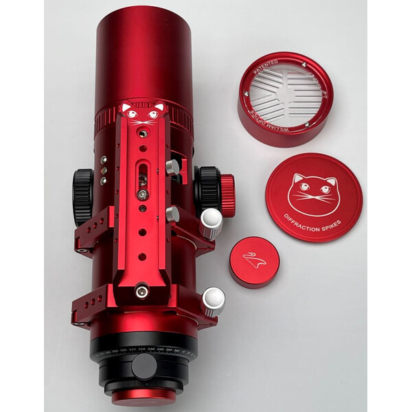 William Optics Refrator apocromático AP 61/300 RedCat 61 OTA