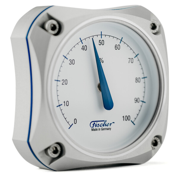 Fischer Estação meteorológica Edição Cockpit Hygrometer Silver